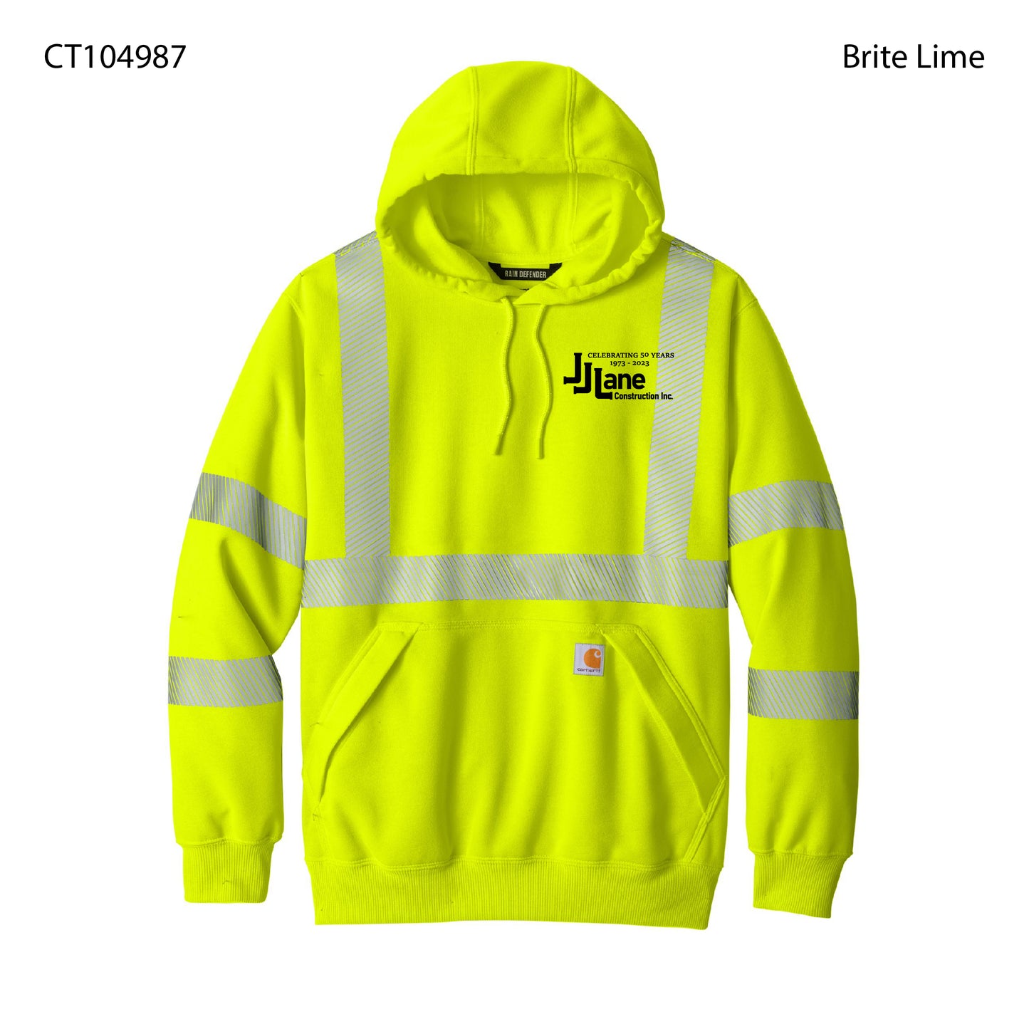 Carhartt® ANSI 107 Class 3 Hooded Sweatshirt