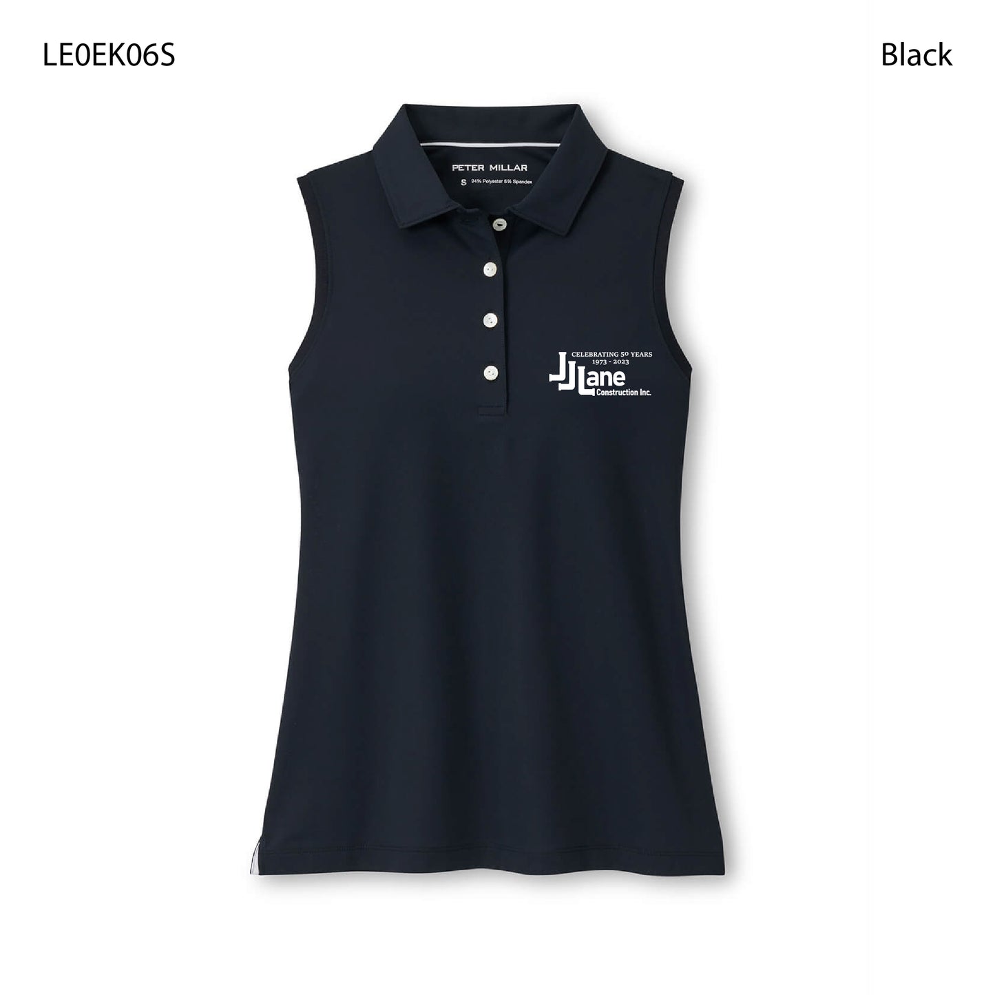 Peter Millar Women's Banded Sport Mesh Sleeveless Button Polo
